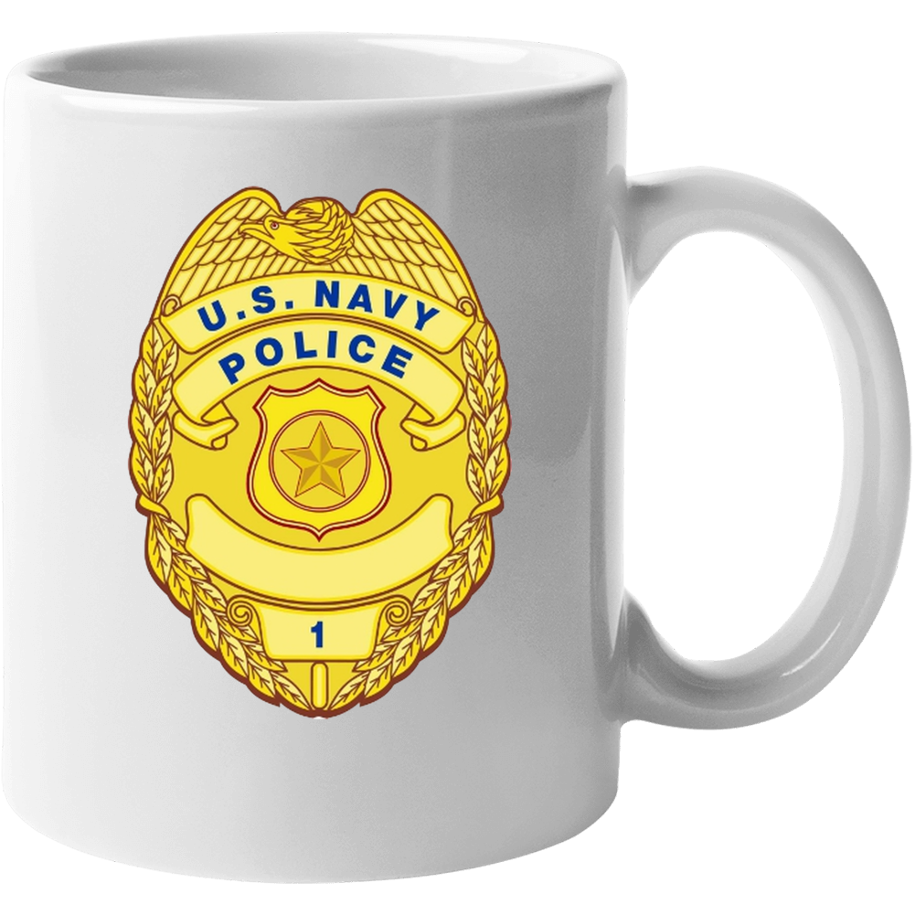 Us Navy Police Badge Desk Prop Cool Mug Mug Us Navy Police Badge Desk Prop Cool Mug Mug