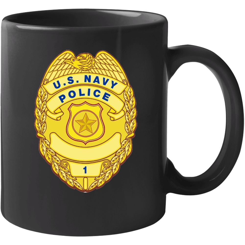 Us Navy Police Badge Desk Prop Mug Mug Us Navy Police Badge Desk Prop Mug Mug