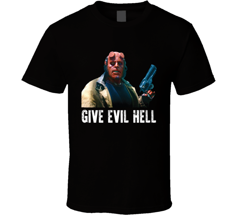 Hellboy Ron Perlman Movie T Shirt Hellboy Ron Perlman Movie T Shirt