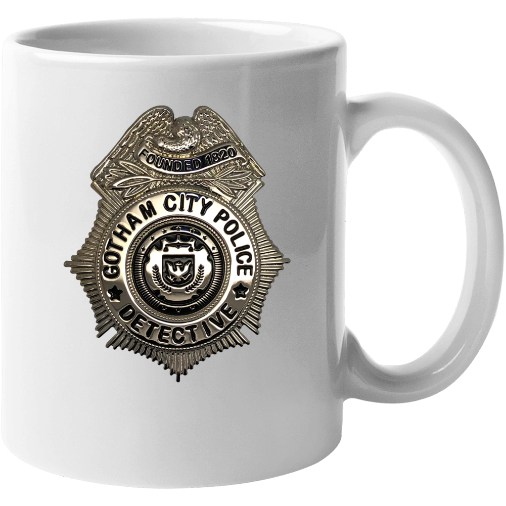 Gotham City Police Badge Replica Prop Costume Batman Cool Mug Mug Gotham City Police Badge Replica Prop Costume Batman Cool Mug Mug