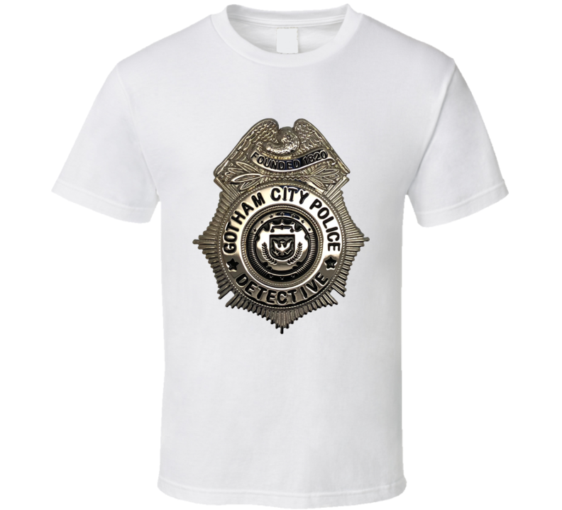 Gotham City Police Badge Replica Prop Costume Batman Cool T Shirt Gotham City Police Badge Replica Prop Costume Batman Cool T Shirt