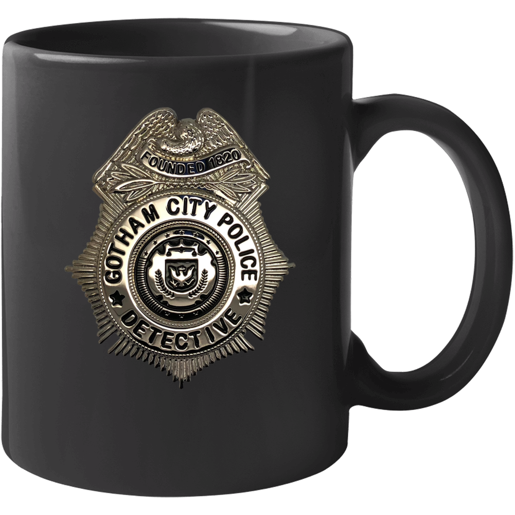 Gotham City Police Badge Replica Prop Costume Batman Mug Mug Gotham City Police Badge Replica Prop Costume Batman Mug Mug
