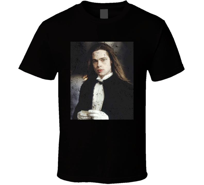 Brad Pitt Interview With A Vampire Movie Fan T Shirt Brad Pitt Interview With A Vampire Movie Fan T Shirt