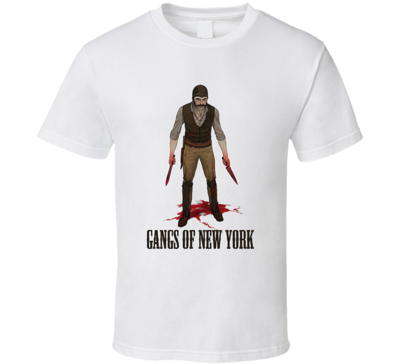 Gangs Of New York Bill The Butcher Movie Fan T Shirt Gangs Of New York Bill The Butcher Movie Fan T Shirt