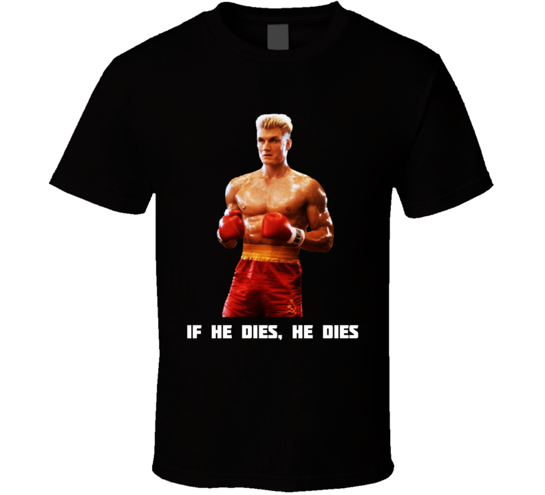 Ivan Drago Dolph Lungred Rocky 4 Movie T Shirt Ivan Drago Dolph Lungred Rocky 4 Movie T Shirt