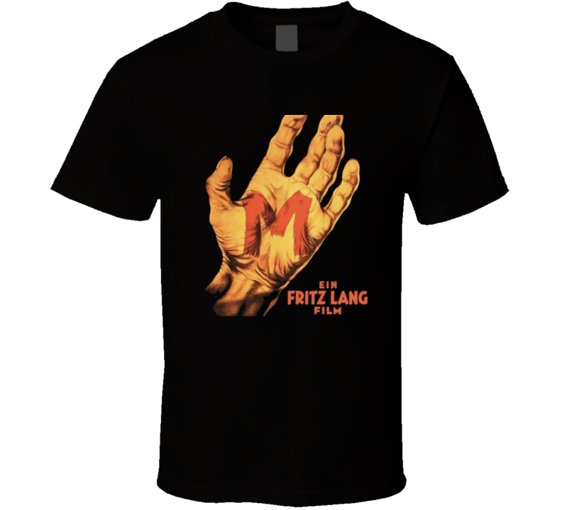 M Fritz Lang Movie Classic Horror T Shirt M Fritz Lang Movie Classic Horror T Shirt