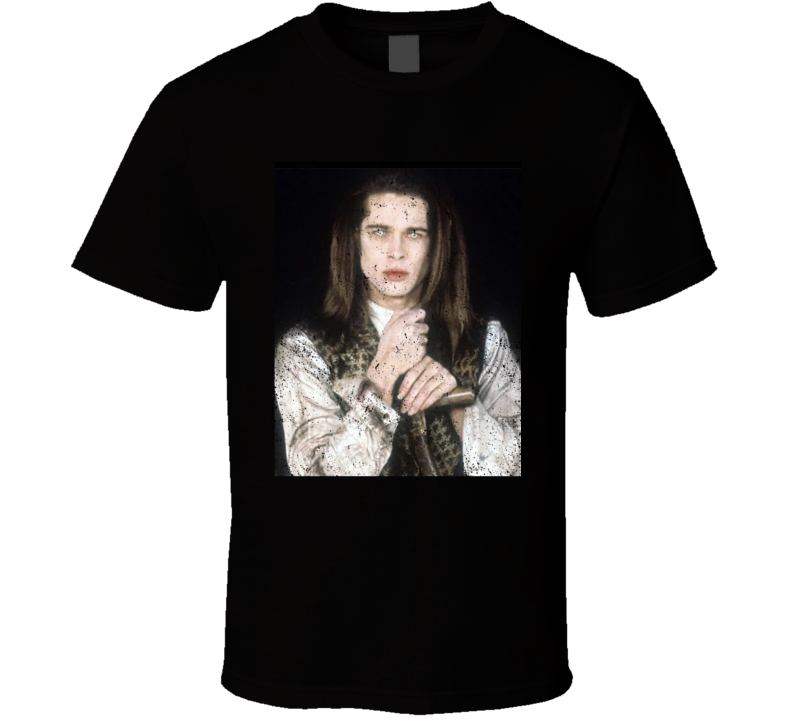 Brad Pitt Interview With A Vampire Gothic Classic Movie T Shirt Brad Pitt Interview With A Vampire Gothic Classic Movie T Shirt