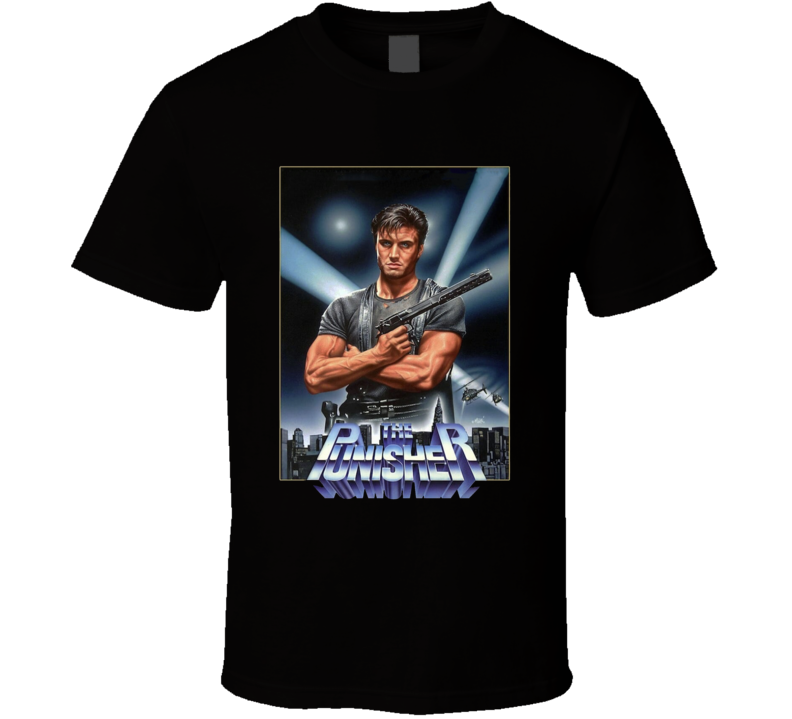 The Punisher Dolph Lundgren 80s Movie Fan T Shirt The Punisher Dolph Lundgren 80s Movie Fan T Shirt