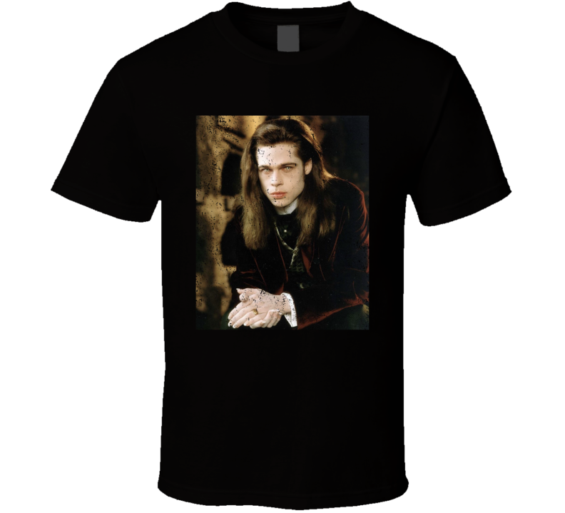 Brad Pitt Interview With A Vampire Gothic Movie T Shirt Brad Pitt Interview With A Vampire Gothic Movie T Shirt