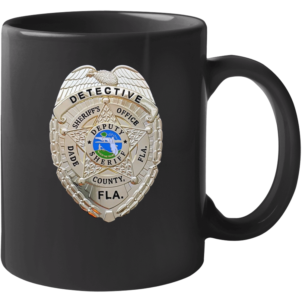 Detective Dade County Florida Desk Prop Coffee Mug Mug Detective Dade County Florida Desk Prop Coffee Mug Mug