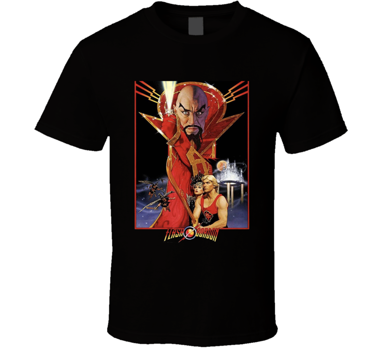 Flash Gordon 70s Movie Classic T Shirt Flash Gordon 70s Movie Classic T Shirt