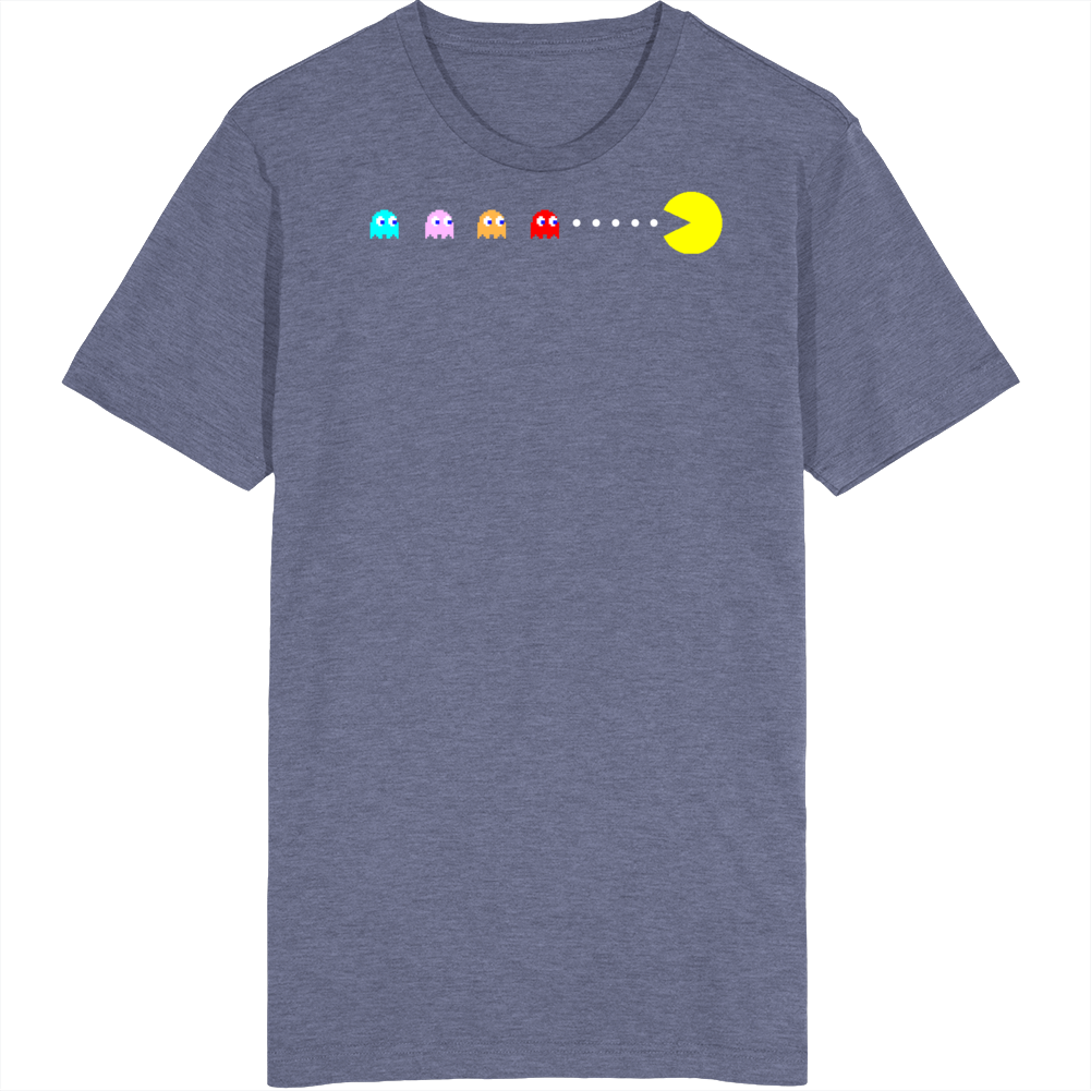 Pacman Vintage Video Game 80s Fan T Shirt Pacman Vintage Video Game 80s Fan T Shirt