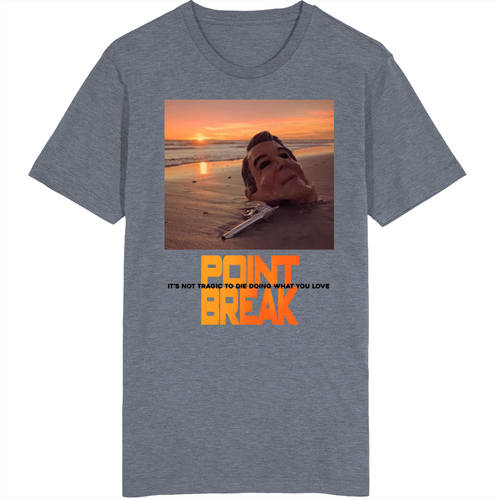 Point Break Swayze Keanu 80s Retro Movie T Shirt Point Break Swayze Keanu 80s Retro Movie T Shirt