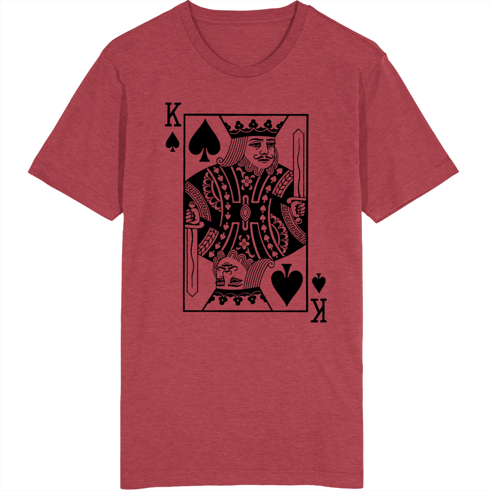 King Playing Cards Poker Cool T Shirt King Playing Cards Poker Cool T Shirt