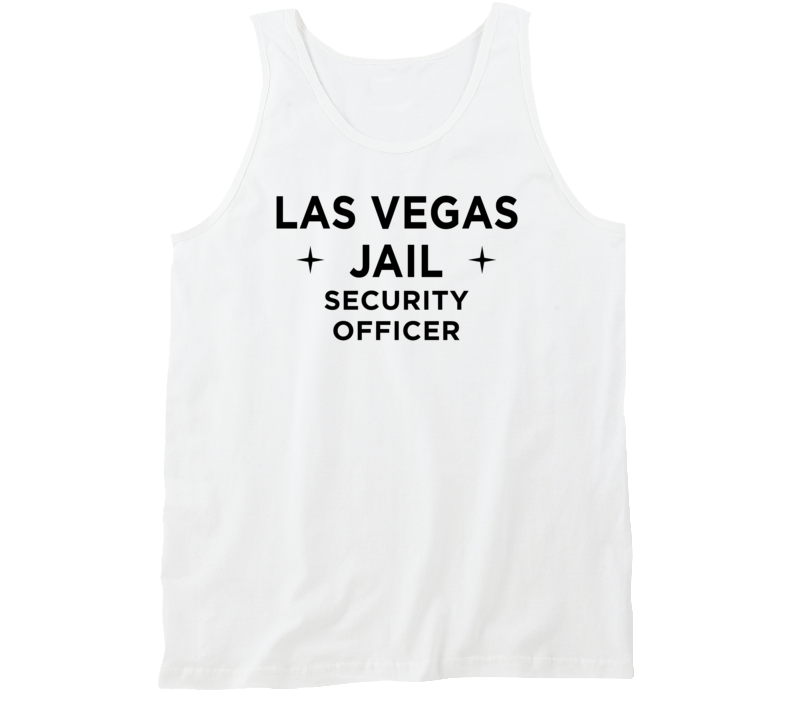 Las Vegas Jail Security Office Over The Top Movie Tanktop Las Vegas Jail Security Office Over The Top Movie Tanktop