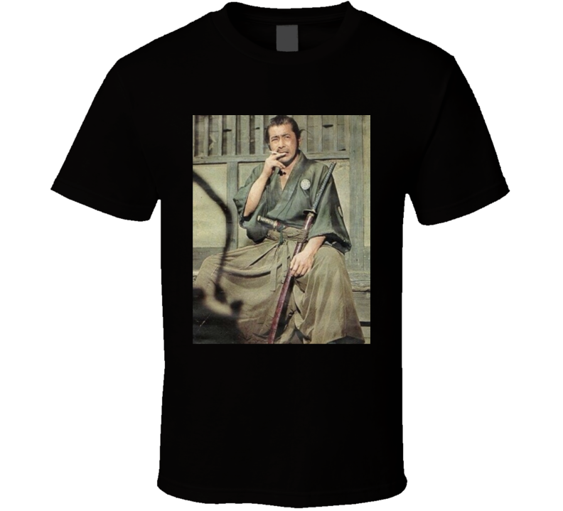 Toshiro Mifune Samurai Japanese Movie Fan T Shirt Toshiro Mifune Samurai Japanese Movie Fan T Shirt