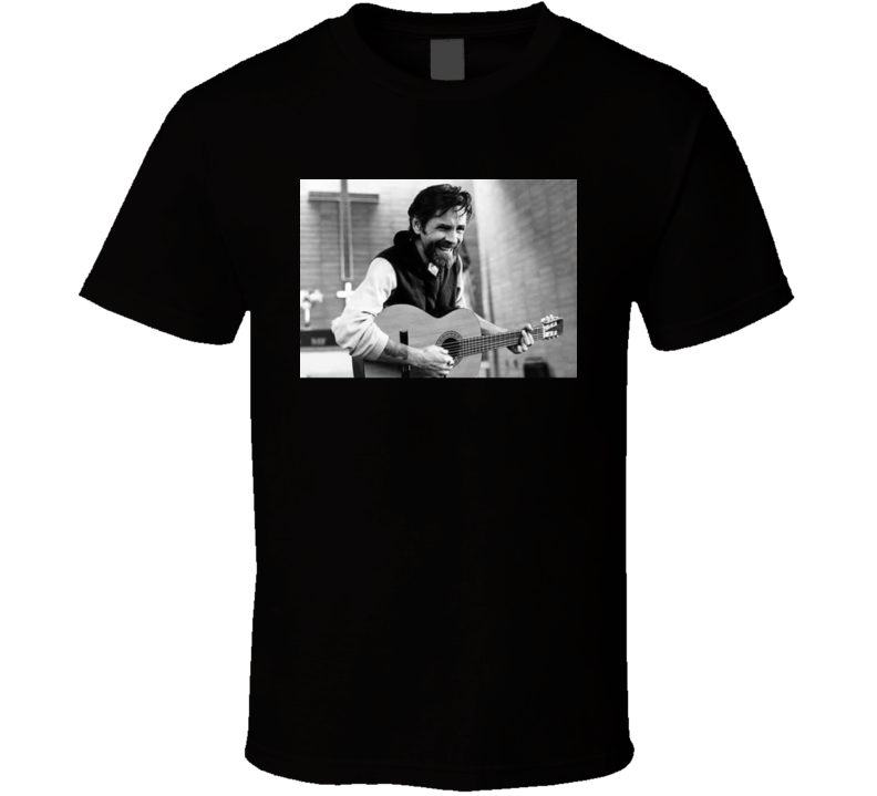 Charles Manson Guitar Church 60s Hippie T Shirt Charles Manson Guitar Church 60s Hippie T Shirt