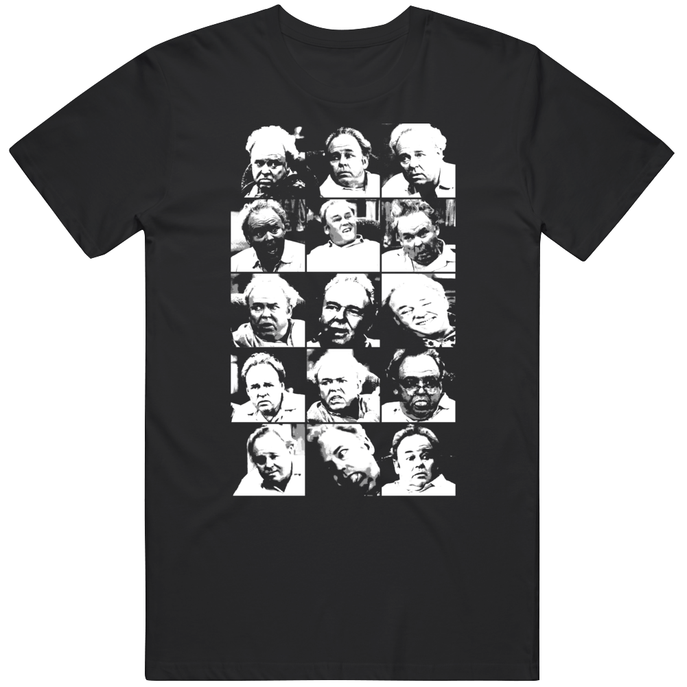 Archie Bunker All In The Family Funny Fan T Shirt Archie Bunker All In The Family Funny Fan T Shirt