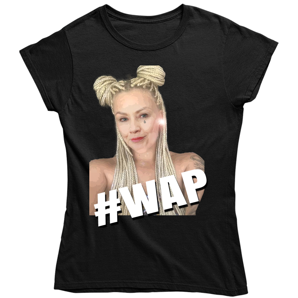 Hilary Braids Wap Hip Hop Nasty Fan Ladies T Shirt Hilary Braids Wap Hip Hop Nasty Fan Ladies T Shirt
