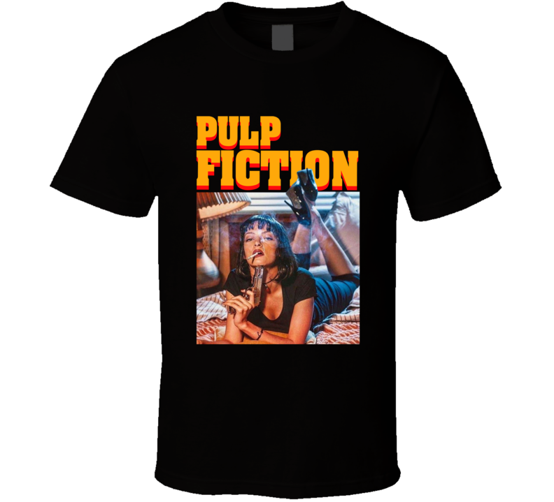 Pulp Fiction Uma Thurman Classic Movie Fan T Shirt Pulp Fiction Uma Thurman Classic Movie Fan T Shirt