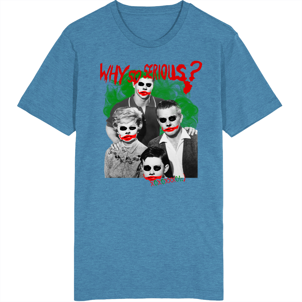 Leave It To Beaver Cleavers Parody Joker Why So Serious Funny Fan Vintage Unisex T Shirt Leave It To Beaver Cleavers Parody Joker Why So Serious Funny Fan Vintage Unisex T Shirt