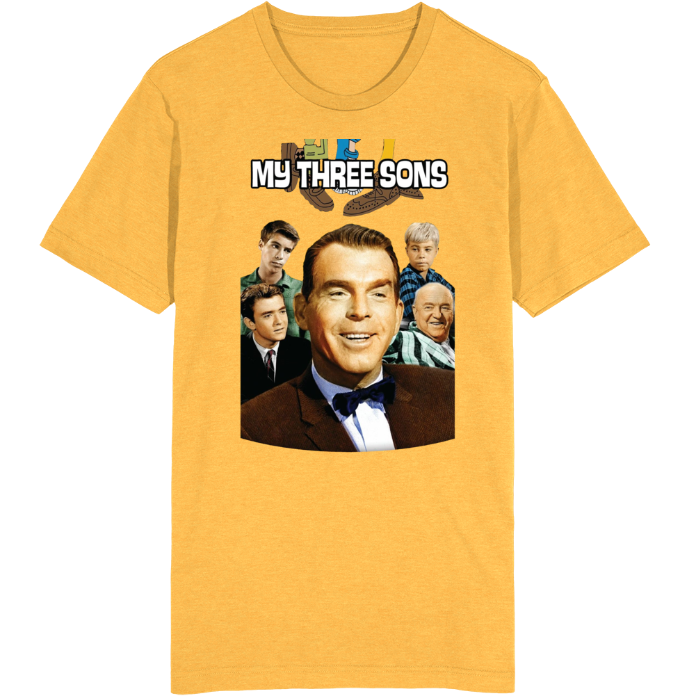 My Three Sons 50s Tv Fan T Shirt My Three Sons 50s Tv Fan T Shirt
