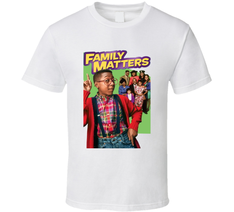 Family Matter 90s Tv Funny Retro Fan T Shirt Family Matter 90s Tv Funny Retro Fan T Shirt