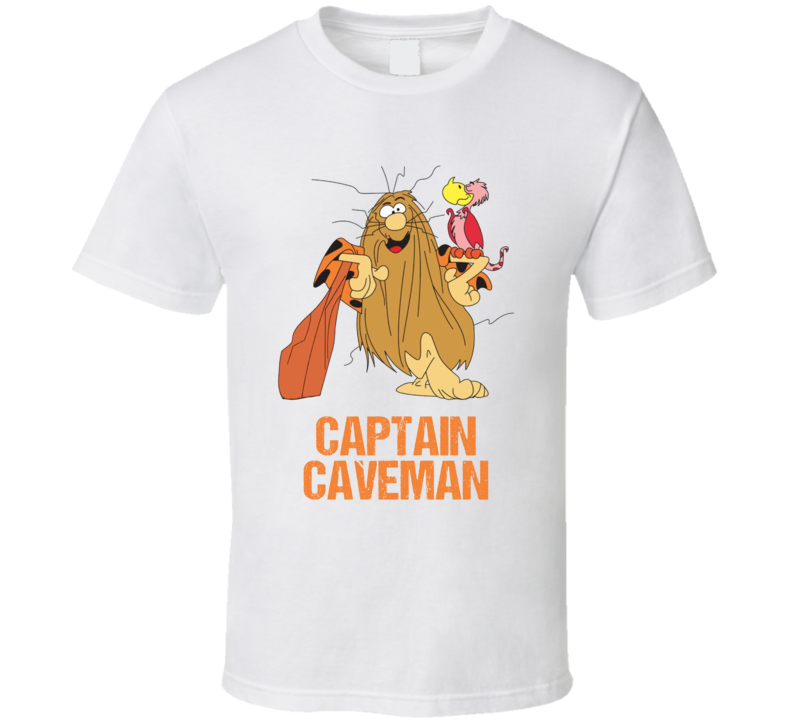 Captain Caveman Cartoon Funny T Shirt Captain Caveman Cartoon Funny T Shirt