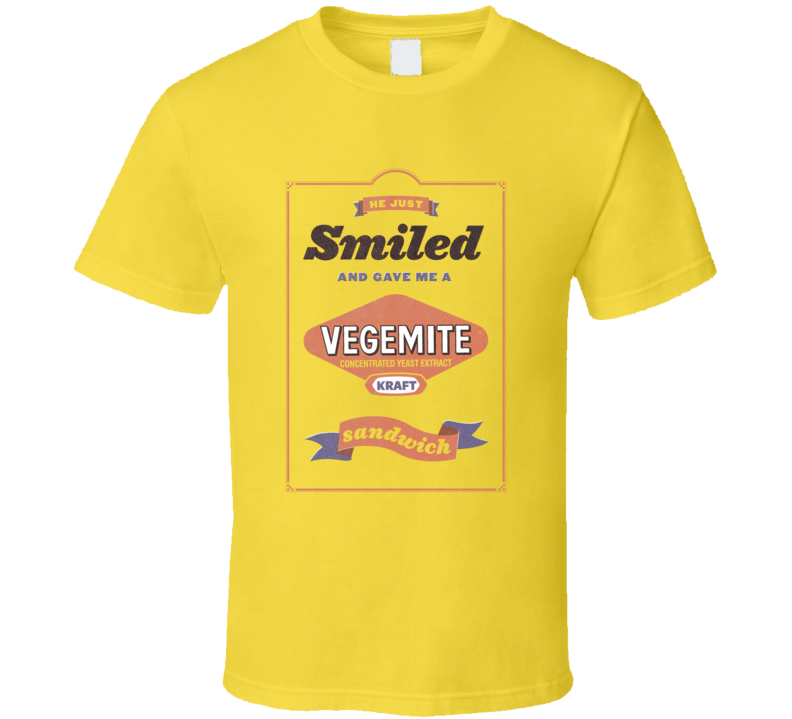 Vegemite T Shirt Vegemite T Shirt