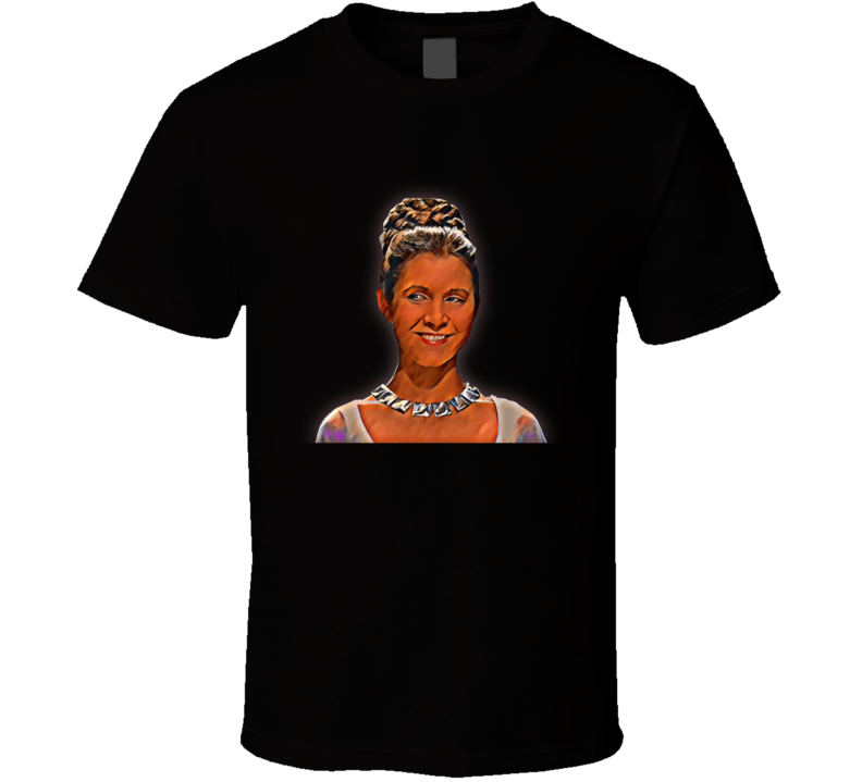 Carrie Fisher Star Wars Princess Movie Fan T Shirt Carrie Fisher Star Wars Princess Movie Fan T Shirt