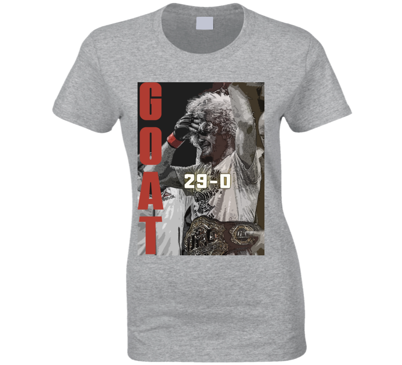 Khabib Nurmagomedov Goat Champ Mma Fan Ladies T Shirt Khabib Nurmagomedov Goat Champ Mma Fan Ladies T Shirt