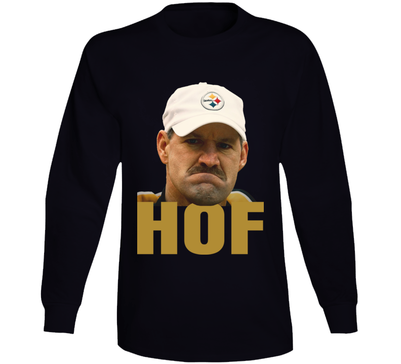 Bill Cowher Hall Of Fame Football Fan Long Sleeve T Shirt Bill Cowher Hall Of Fame Football Fan Long Sleeve T Shirt