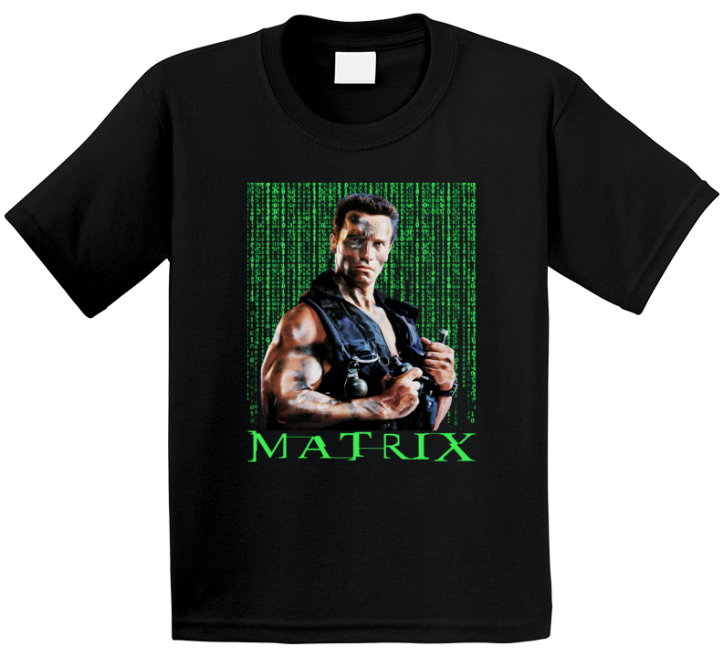 John Matrix Commando Parody Mash Up Funny Fan T Shirt John Matrix Commando Parody Mash Up Funny Fan T Shirt