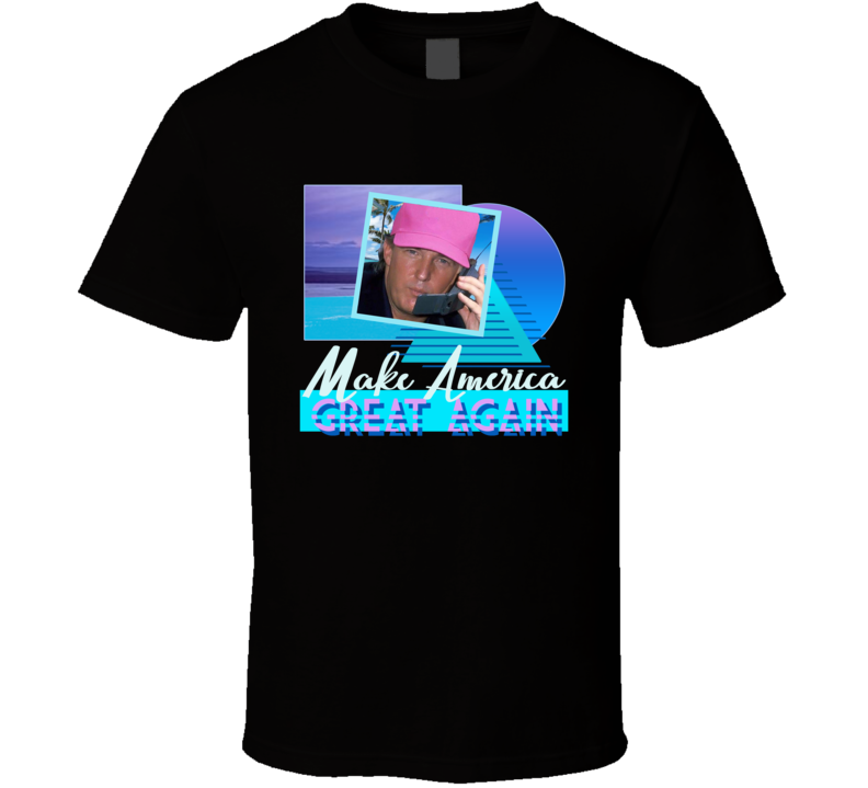 Trump Maga 80s Retro Miami Vice Parody Funny T Shirt Trump Maga 80s Retro Miami Vice Parody Funny T Shirt