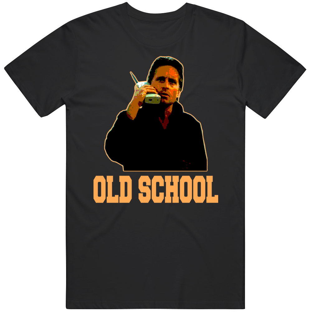 Michael Douglas Gecko Wall Street Old School T Shirt Michael Douglas Gecko Wall Street Old School T Shirt