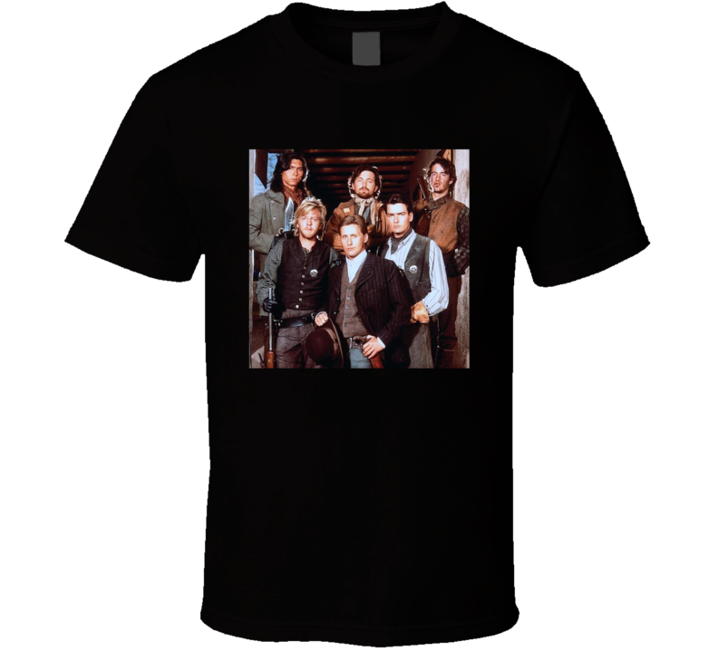 Young Gun Cast Photo Movie Fan T Shirt Young Gun Cast Photo Movie Fan T Shirt