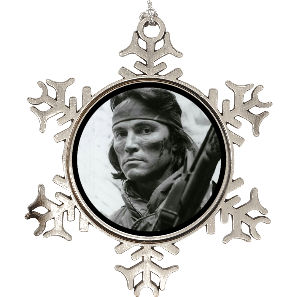 Sonny Landham Billy Predator Movie Fan Christmas Holiday Ornament Sonny Landham Billy Predator Movie Fan Christmas Holiday Ornament