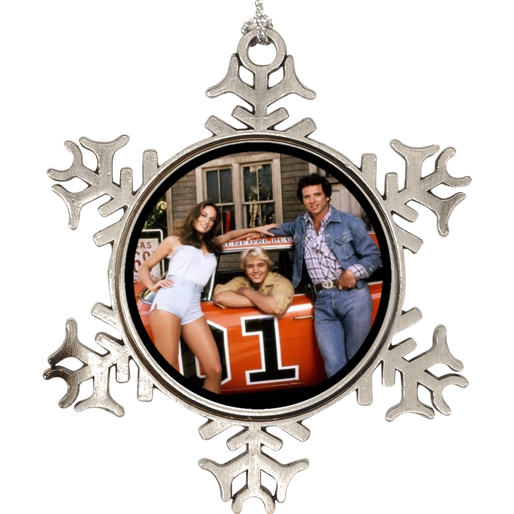 Dukes Of Hazzard Bo Luke Daisy Tv 80s Fan Christmas Holiday Ornament Dukes Of Hazzard Bo Luke Daisy Tv 80s Fan Christmas Holiday Ornament