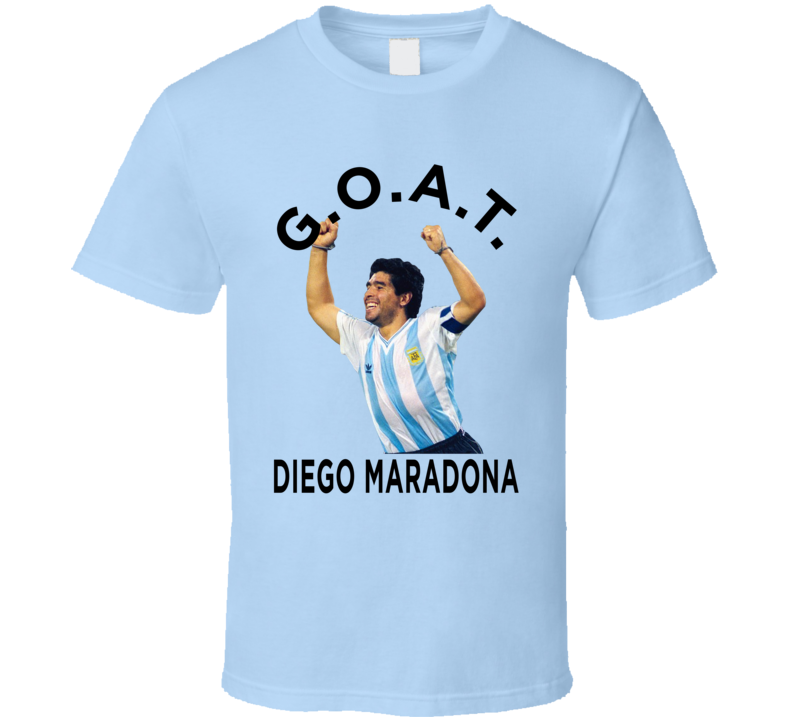 Diego Maradona Goat Greatest Of All Time Goat Soccer Futbol Fan T Shirt Diego Maradona Goat Greatest Of All Time Goat Soccer Futbol Fan T Shirt