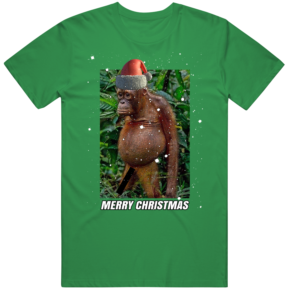 Merry Christmas Cheers Funny Monkey Holidays Prank Parody T Shirt Merry Christmas Cheers Funny Monkey Holidays Prank Parody T Shirt