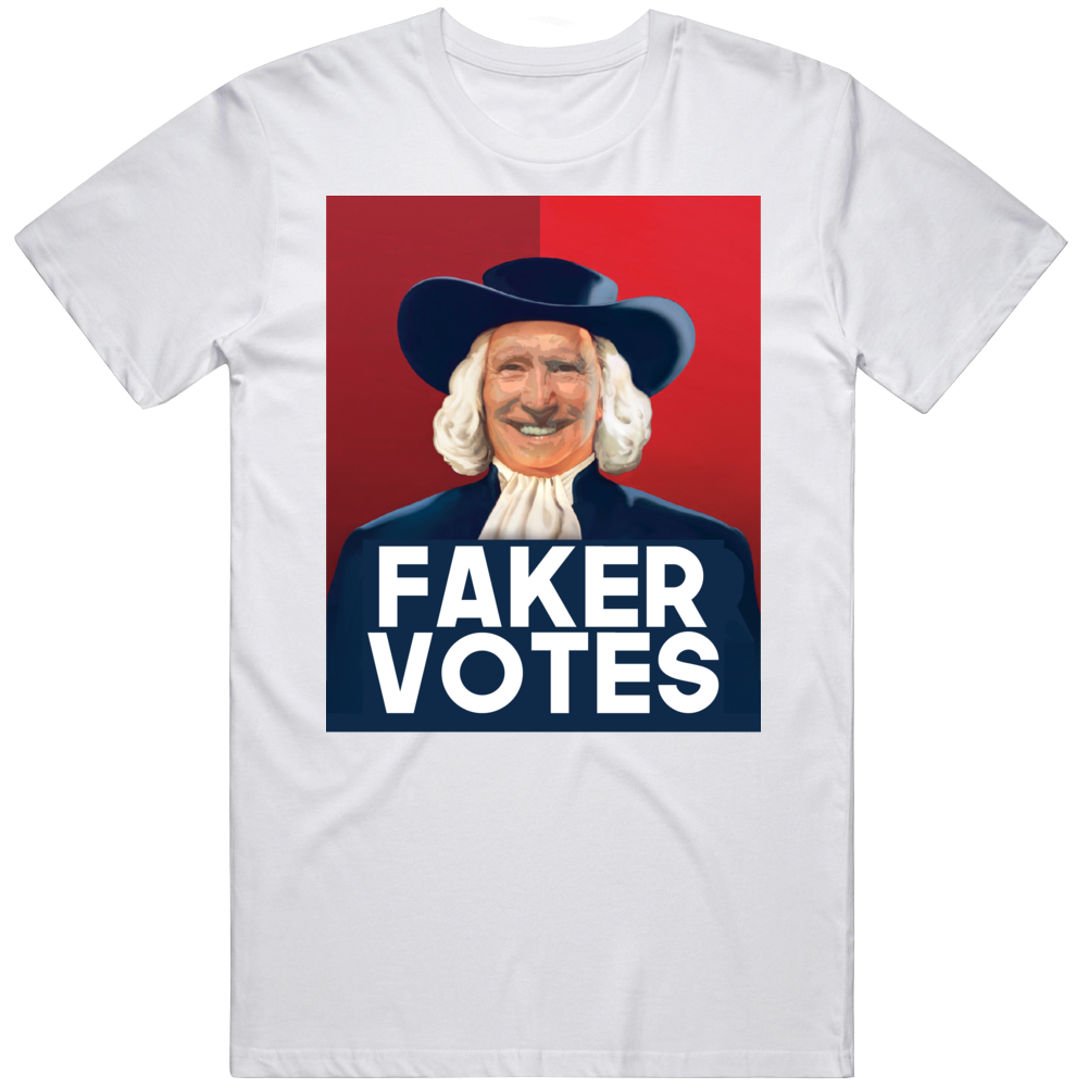 Faker Votes Joe Biden Parody Funny Trump Usa T Shirt Faker Votes Joe Biden Parody Funny Trump Usa T Shirt