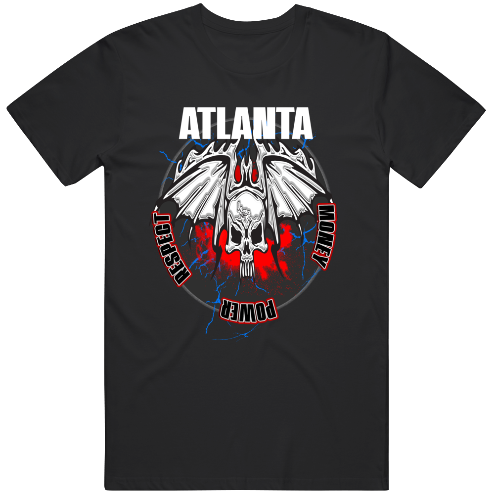 Atlanta Money Power Respect Graphic T Shirt Atlanta Money Power Respect Graphic T Shirt
