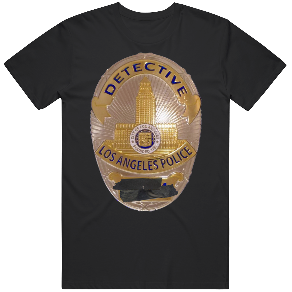 Detective Los Angeles Police Prop Desk Coffee T Shirt Detective Los Angeles Police Prop Desk Coffee T Shirt