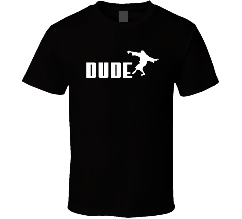 Dude The Big Lebowski Logo Parody T Shirt Dude The Big Lebowski Logo Parody T Shirt