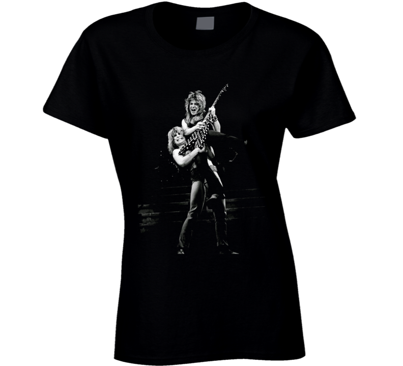 Randy Rhoads Rockstar Music Fan Ladies T Shirt Randy Rhoads Rockstar Music Fan Ladies T Shirt