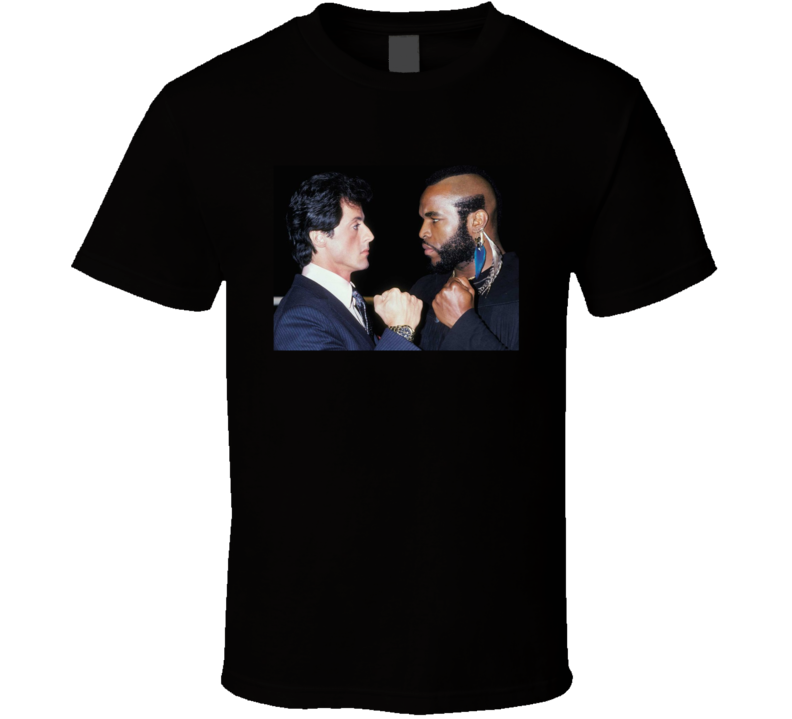 Stallone Mr T Rocky 3 Boxing Movie Fan T Shirt Stallone Mr T Rocky 3 Boxing Movie Fan T Shirt