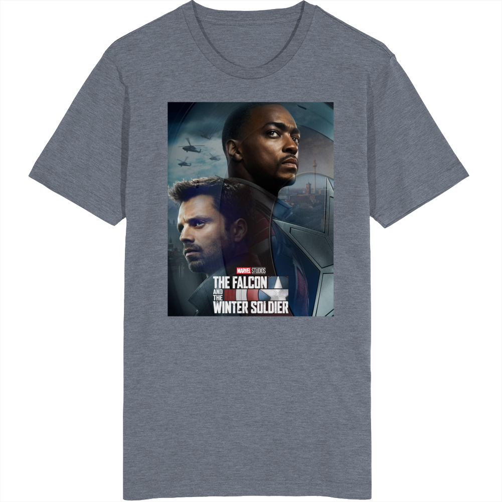 The Falcon And The Winter Soldier Marvel Studios Tv Show Fan T Shirt The Falcon And The Winter Soldier Marvel Studios Tv Show Fan T Shirt
