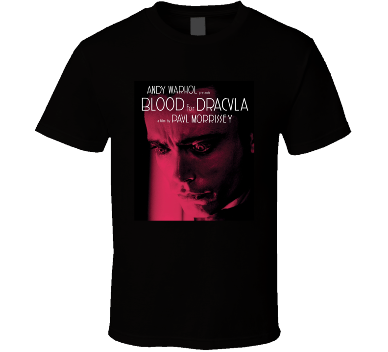 Blood For Dracula 70s Horror Movie T Shirt Blood For Dracula 70s Horror Movie T Shirt