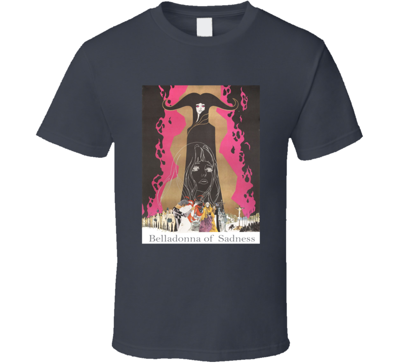 Belladonna Of Sadness Animation Fantasy 70s Movie T Shirt Belladonna Of Sadness Animation Fantasy 70s Movie T Shirt