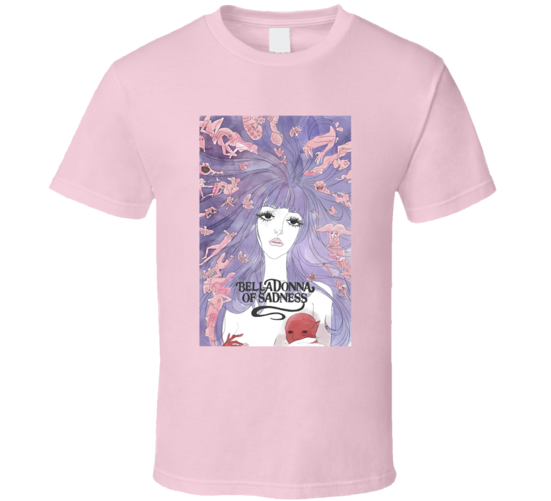 Belladonna Of Sadness 70s Animation Fantasy Movie T Shirt Belladonna Of Sadness 70s Animation Fantasy Movie T Shirt